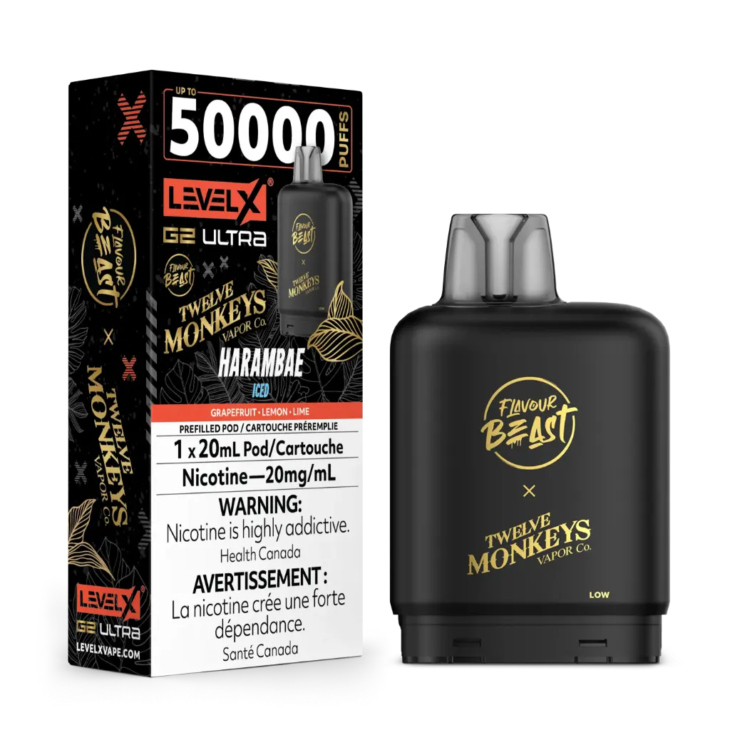 Flavour Beast G2 Ultra 50K POD (20ML) - Harambae (Iced)
