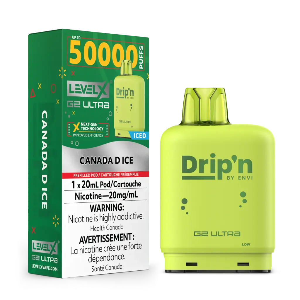 Flavour Beast DRIP'N G2 Ultra 50K POD (20ML) - Canada D Ice
