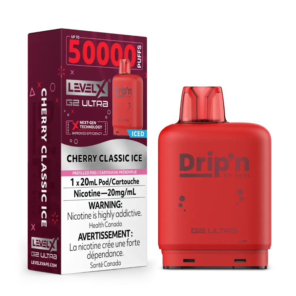 Flavour Beast DRIP'N G2 Ultra 50K POD (20ML) - Cherry Classic Ice