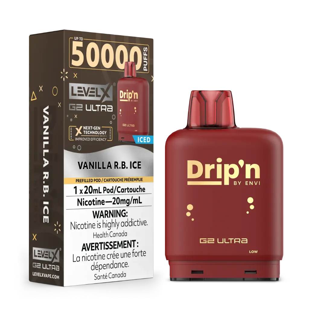 Flavour Beast DRIP'N G2 Ultra 50K POD (20ML) - Vanilla R.B. Ice