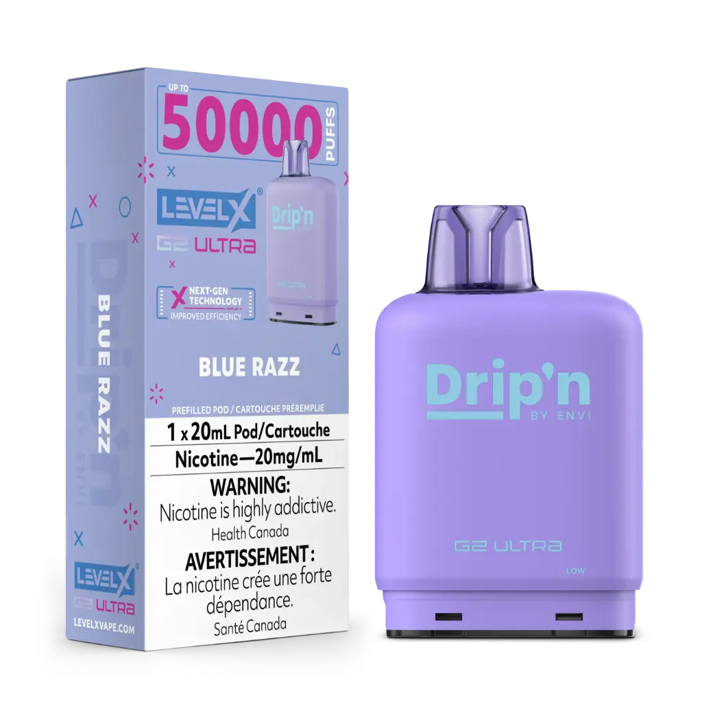 Flavour Beast DRIP'N G2 Ultra 50K POD (20ML) - Blue Razz