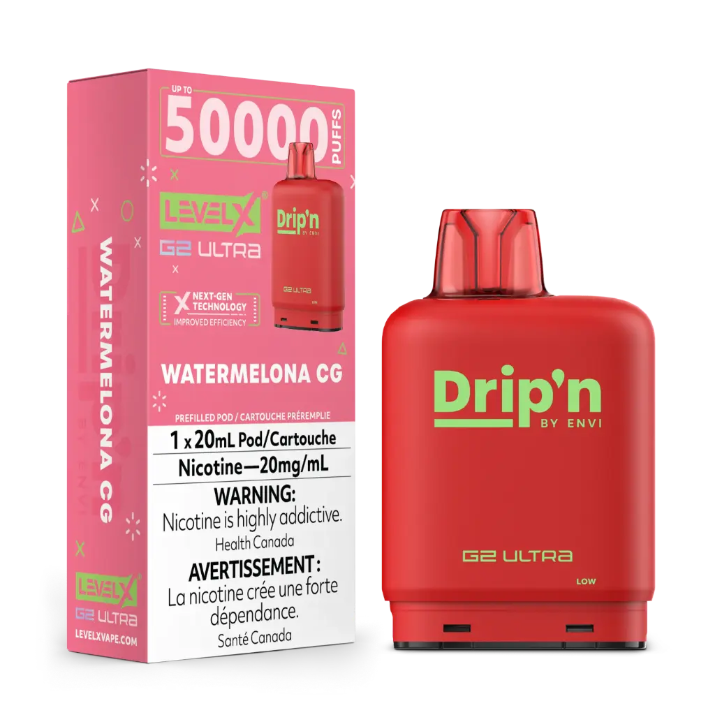 Flavour Beast DRIP'N G2 Ultra 50K POD (20ML) - Watermelona CG