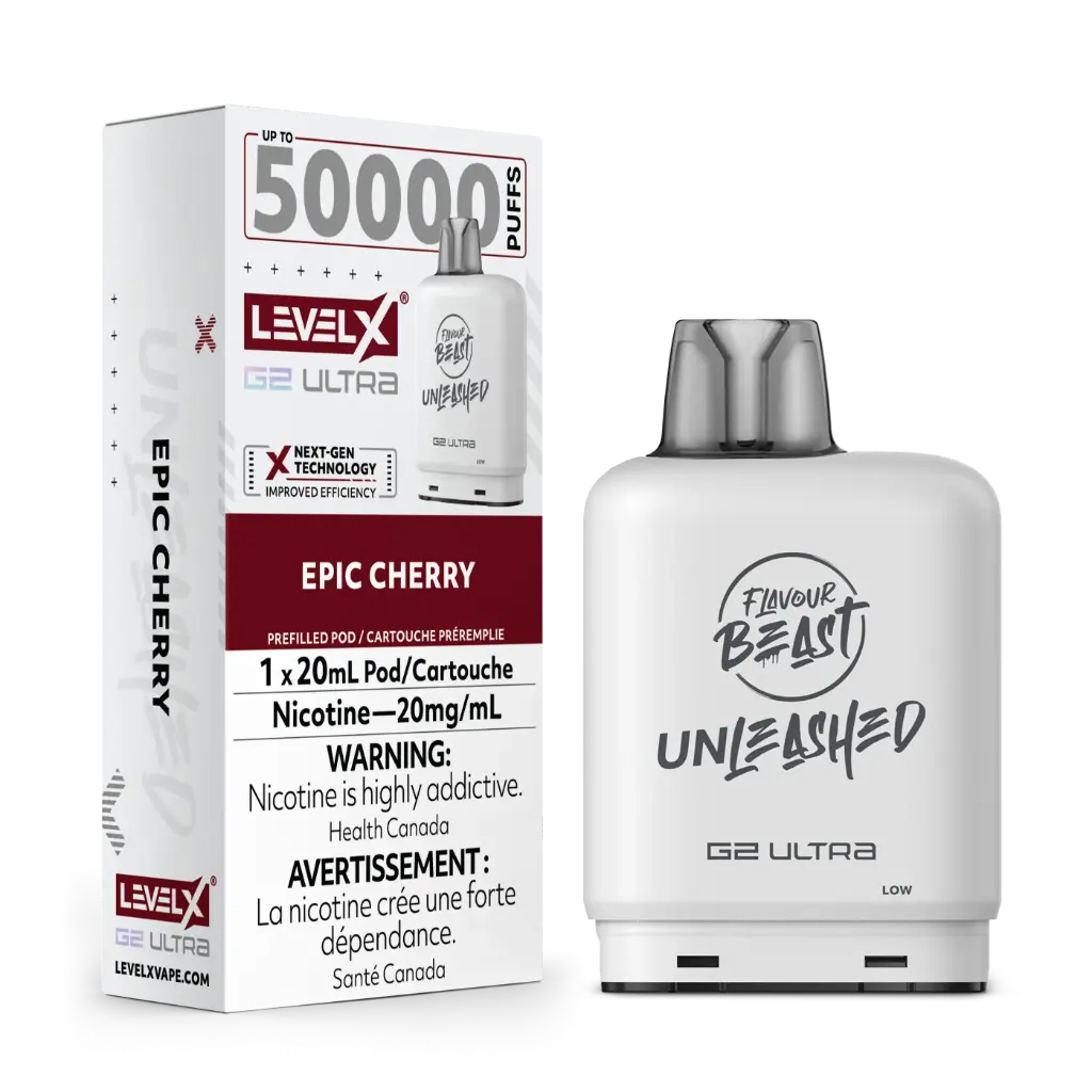 Flavour Beast UNLEASHED G2 Ultra 50K POD (20ML) - Epic Cherry