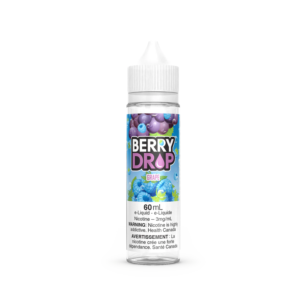 BERRY DROP FREEBASE E-Liquid 60ML - GRAPE