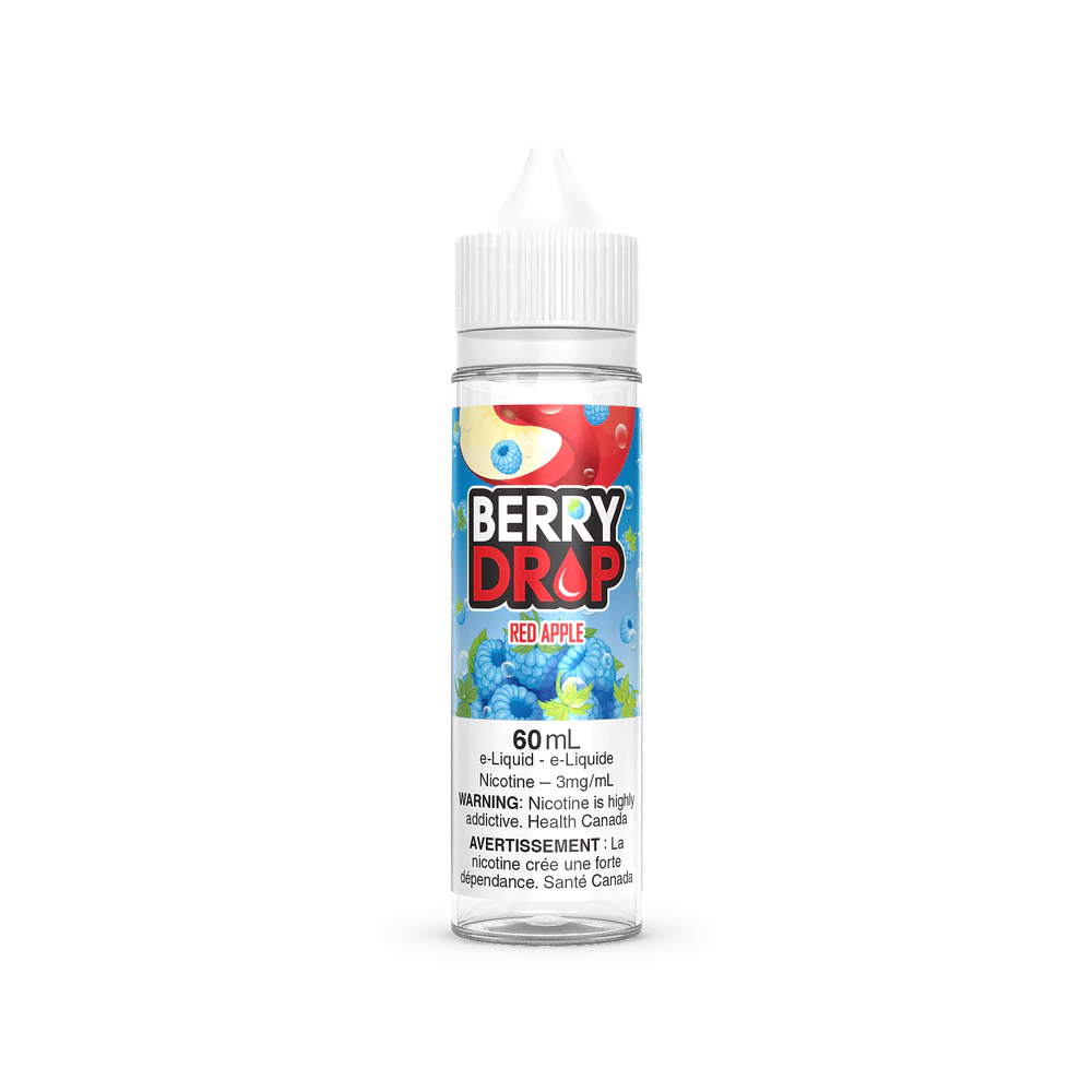 BERRY DROP FREEBASE E-Liquid 60ML - RED APPLE