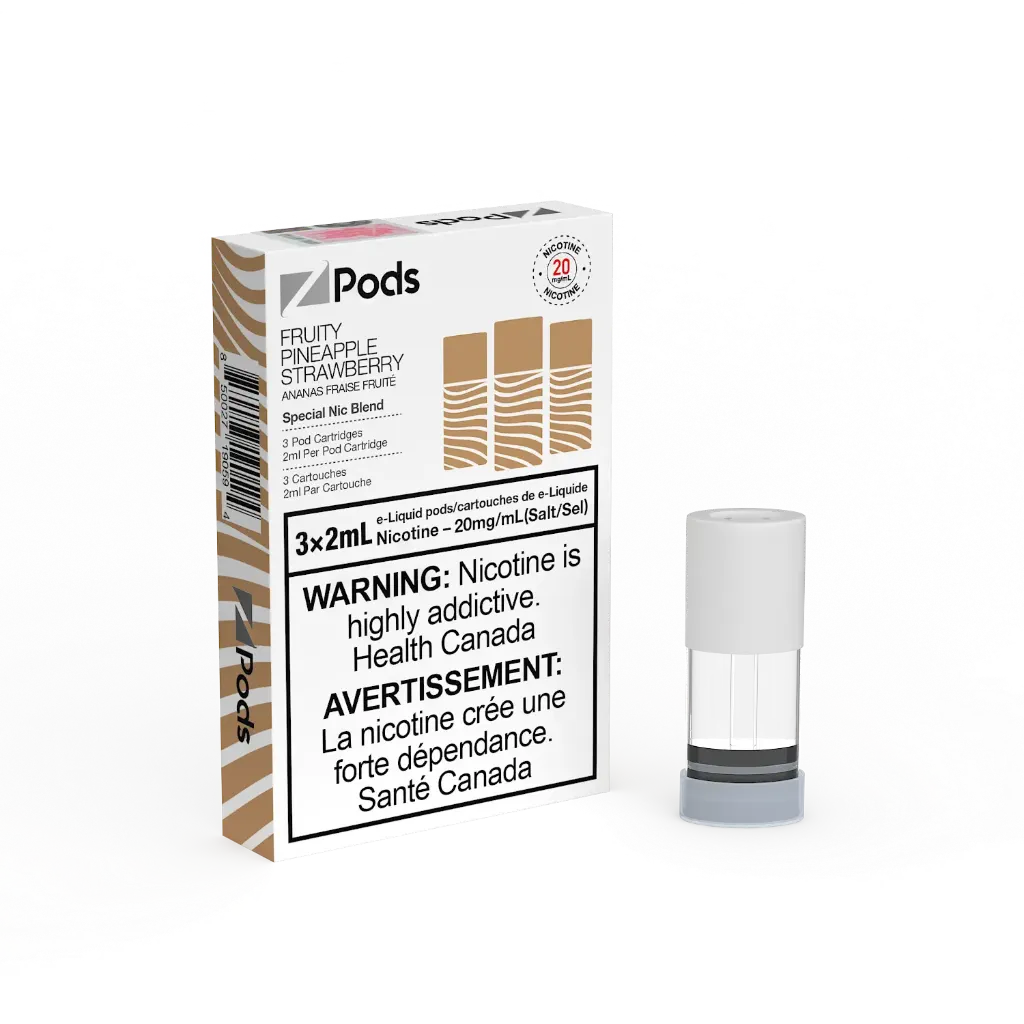 STLTH ZPOD - FRUITY PINEAPPLE STRAWBERRY