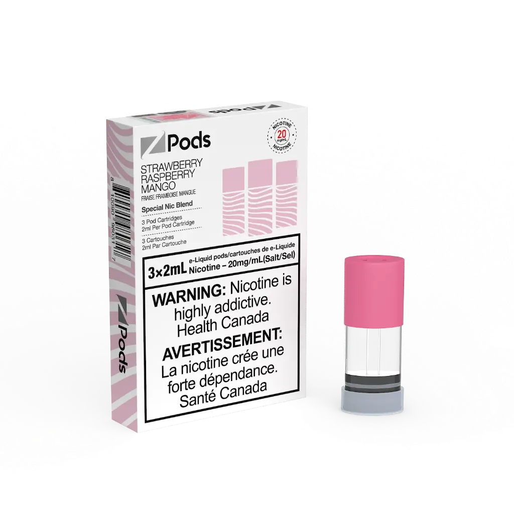 STLTH ZPOD - Strawberry Raspberry Mango