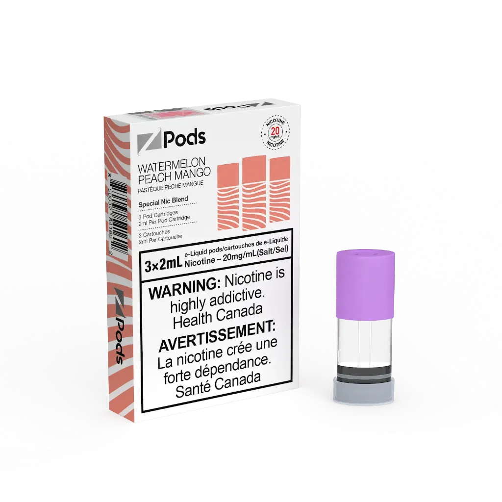 STLTH ZPOD - WATERMELON PEACH MANGO